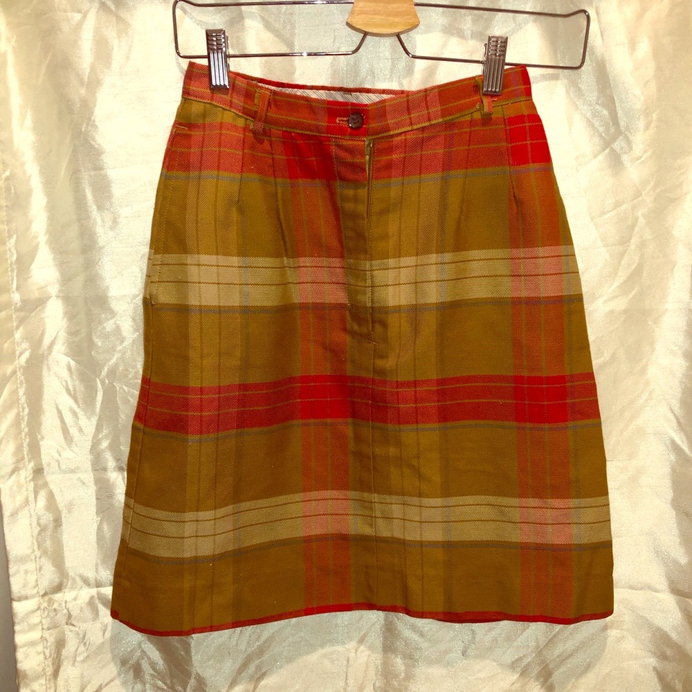 Vintage school girl skirt